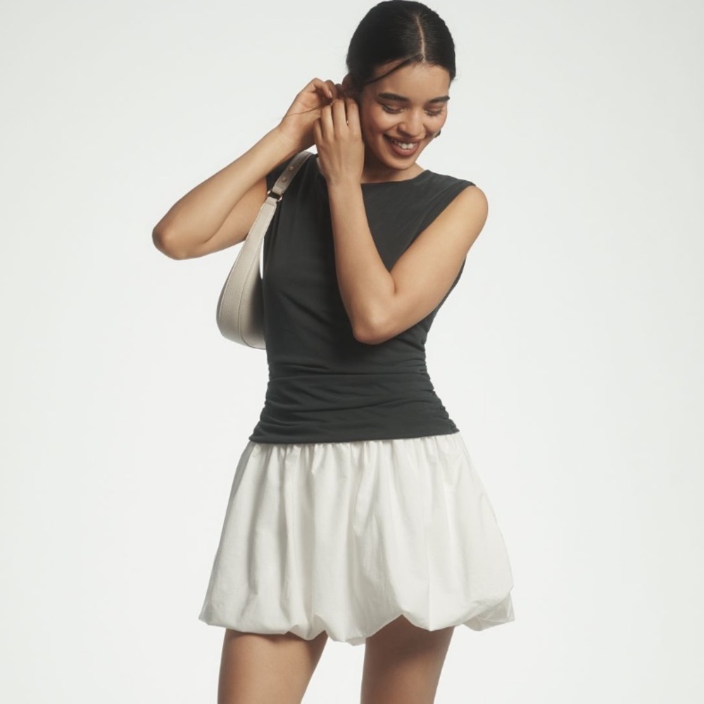 NWT Anthropologie Bubble Twofer Mini Dress Size Medium